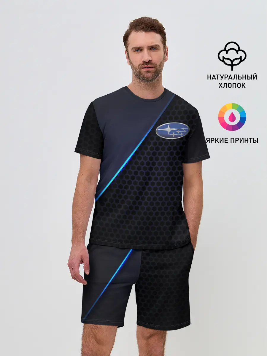 Мужской костюм с шортами / SUBARU