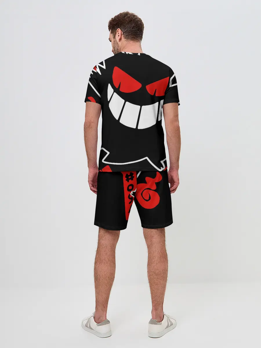 Мужской костюм с шортами / Pokemon Gengar Генгар