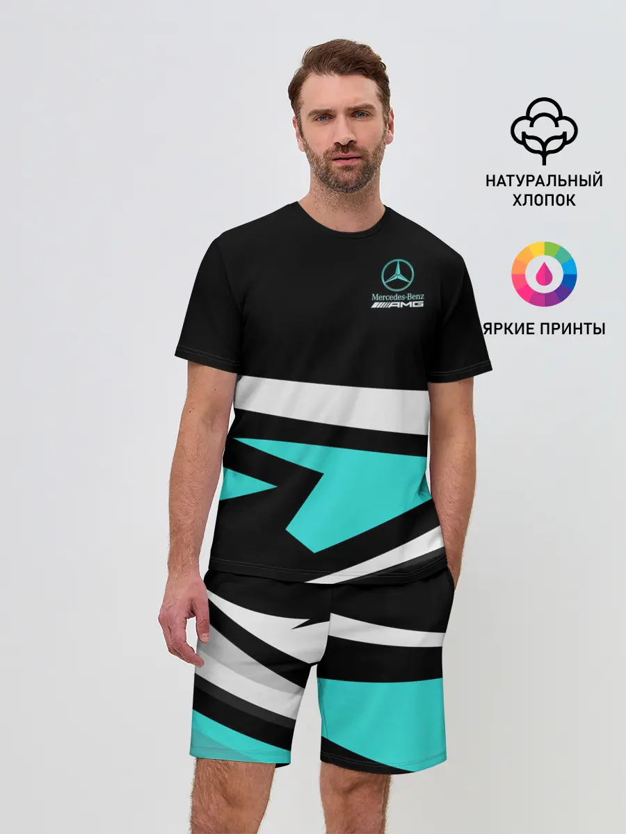 Мужской костюм с шортами / Mercedes-AMG
