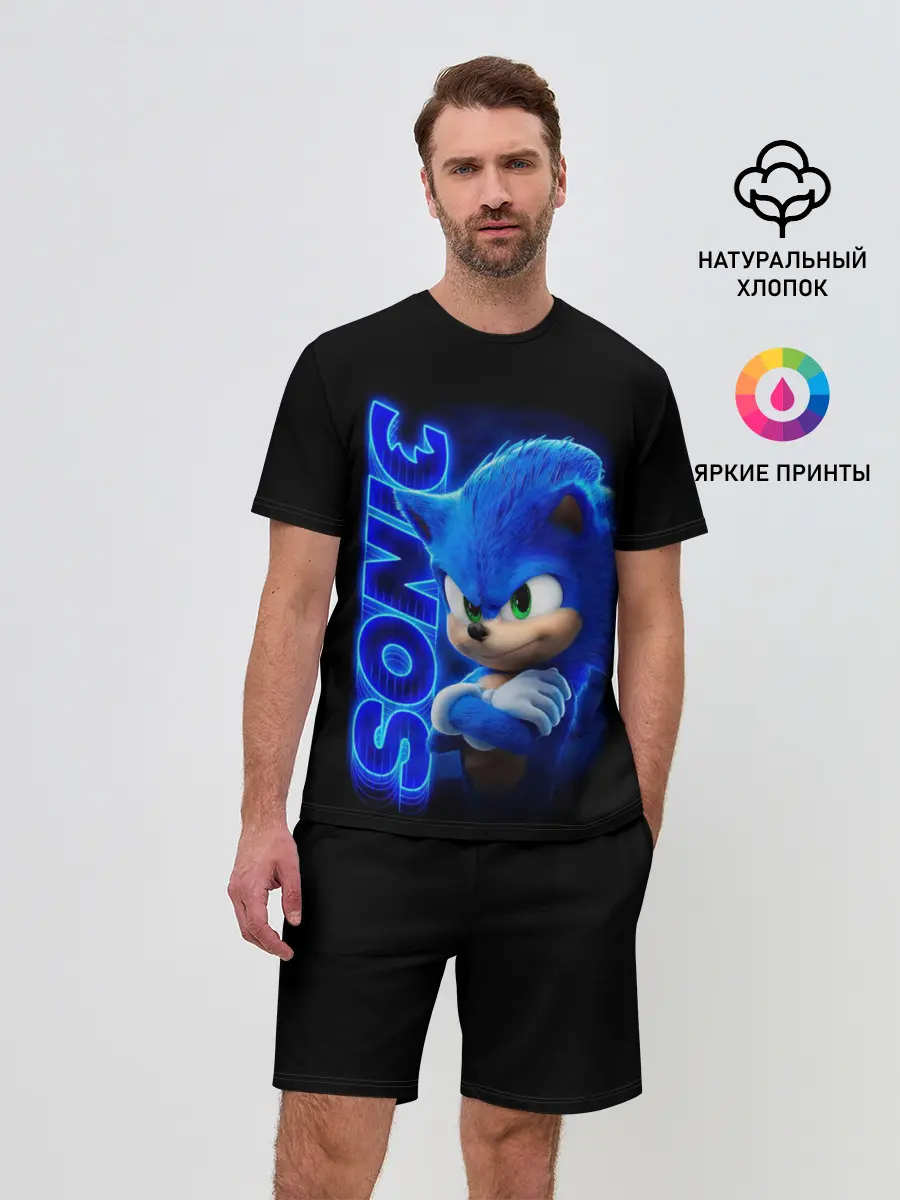 Мужской костюм с шортами / SONIC