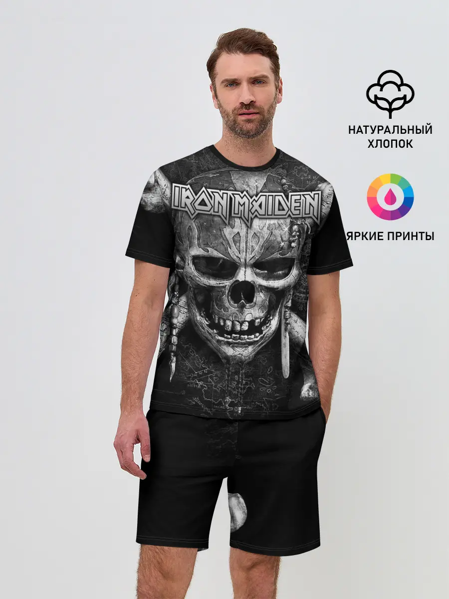Мужской костюм с шортами / IRON MAIDEN | АЙРОН МАЙДЕН