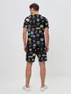 Мужской костюм с шортами / NBA Pattern | НБА Паттерн
