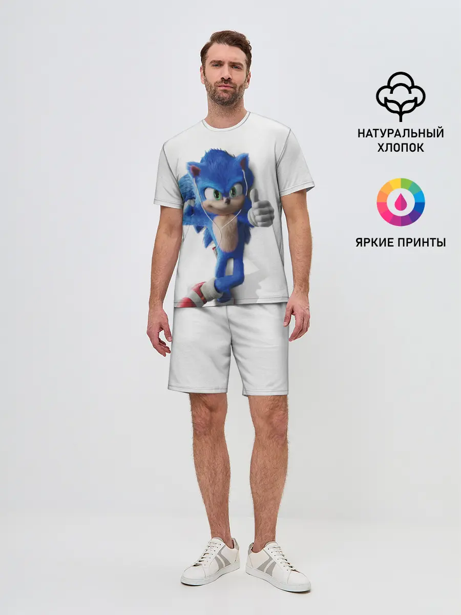 Мужской костюм с шортами / SONIC