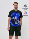 Мужской костюм с шортами / SONIC