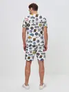 Мужской костюм с шортами / NBA Pattern | НБА Паттерн