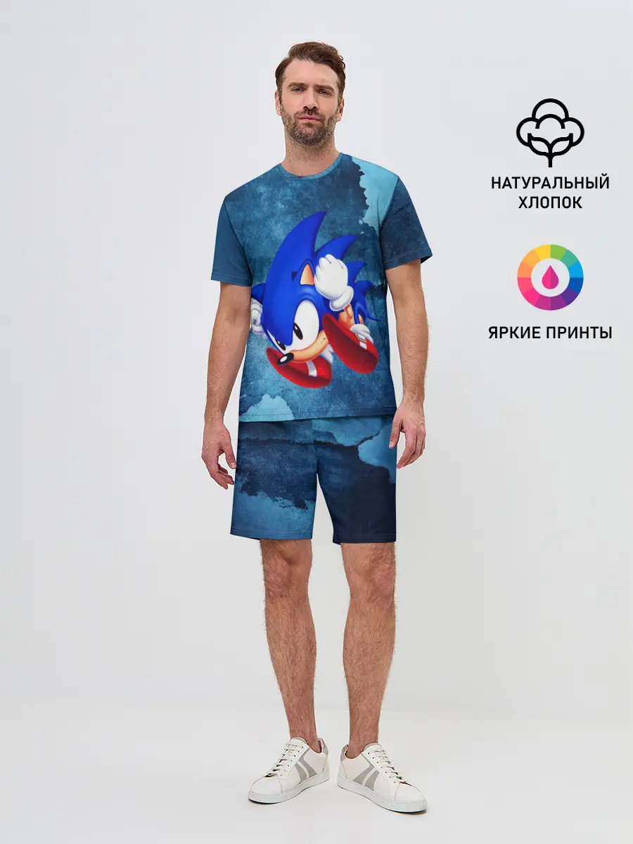 Мужской костюм с шортами / sonic