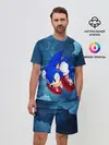 Мужской костюм с шортами / sonic