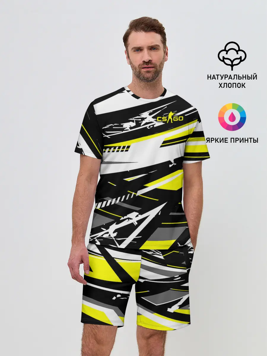 Мужской костюм с шортами / Counter-Strike
