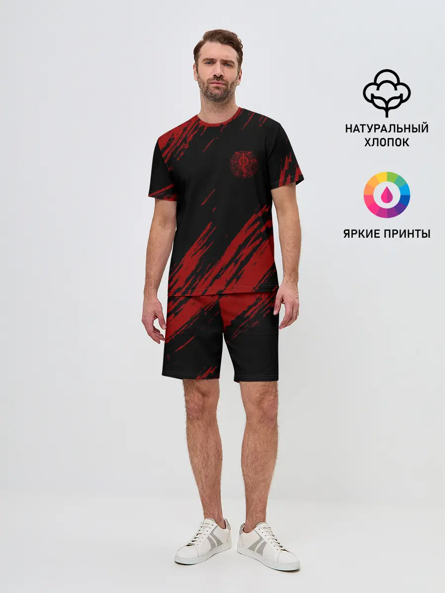 Мужской костюм с шортами / Стальной алхимик | Fullmetal Alchemist