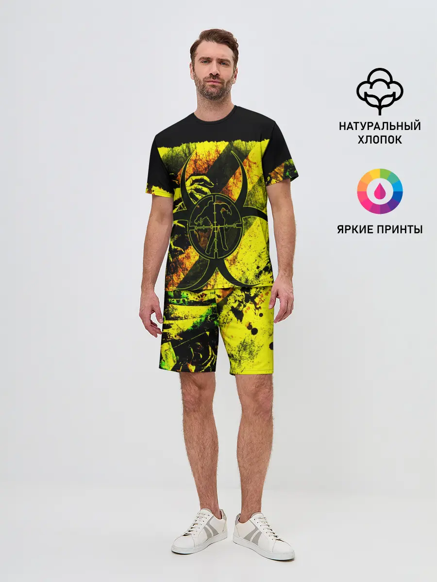 Мужской костюм с шортами / BIOHAZARD