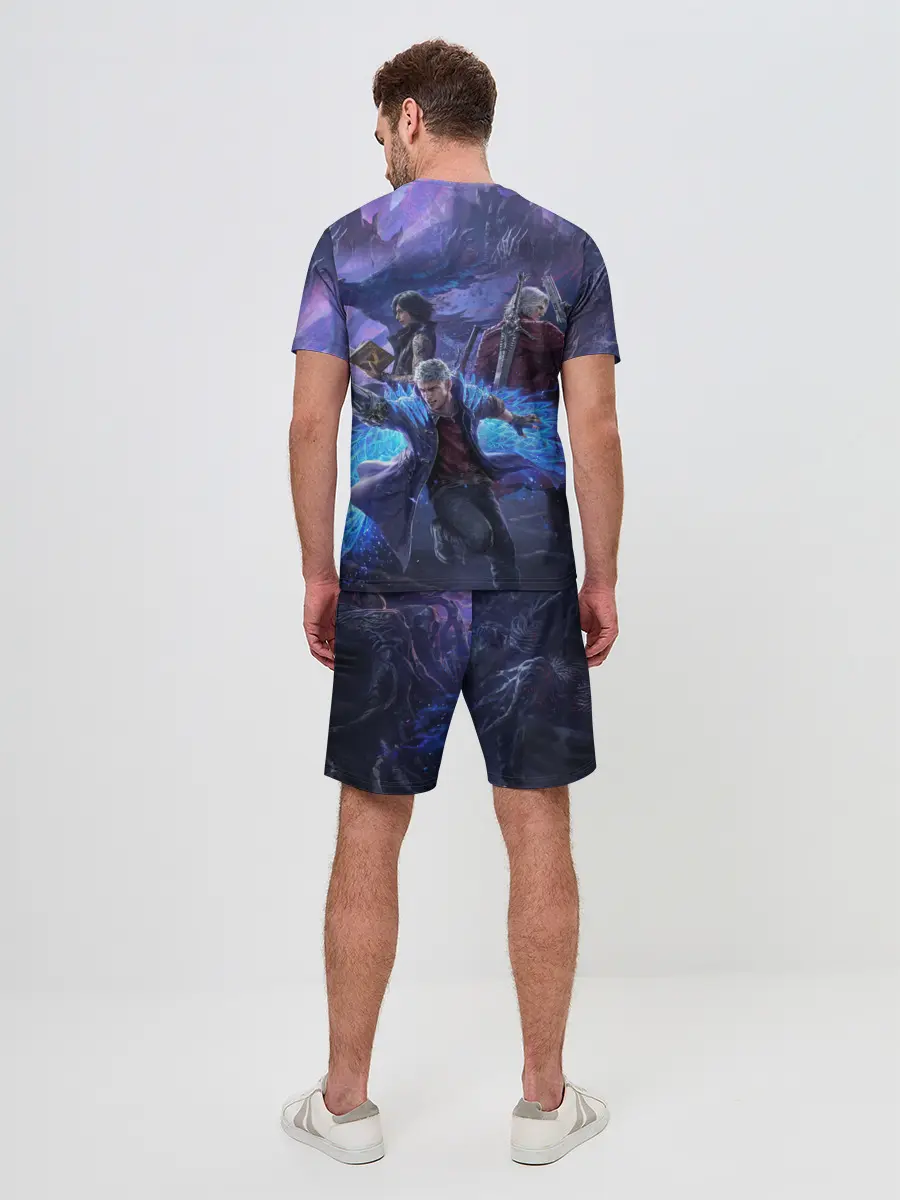 Мужской костюм с шортами / DEVIL MAY CRY | ДЕВИЛ МАЙ КРАЙ