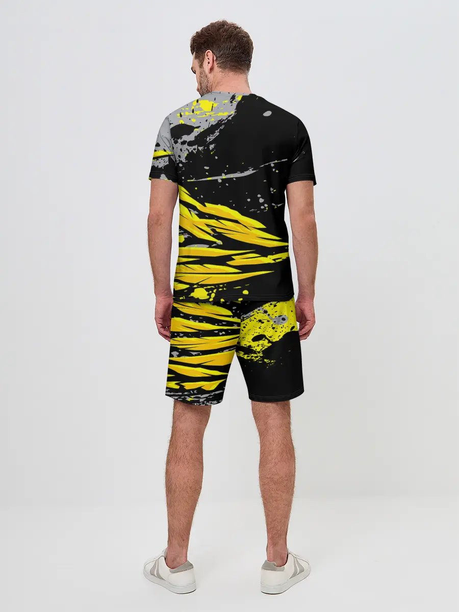 Мужской костюм с шортами / Форма для фитнеса