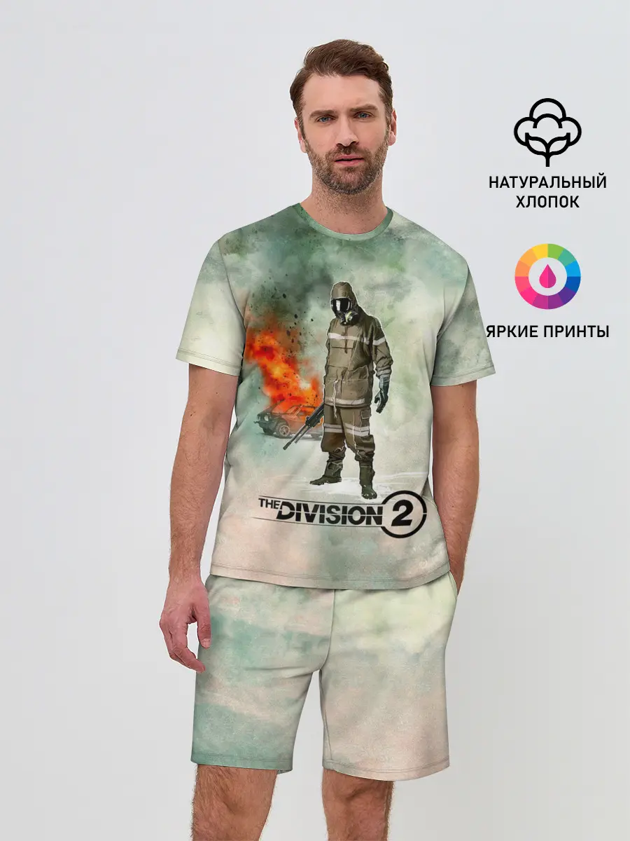 Мужской костюм с шортами / The Division 2