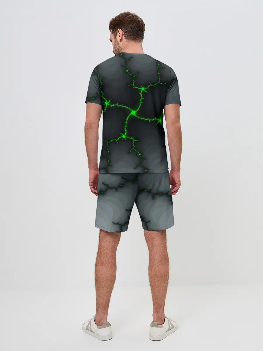 Мужской костюм с шортами / ABSTRACT LED