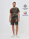 Мужской костюм с шортами / Танки