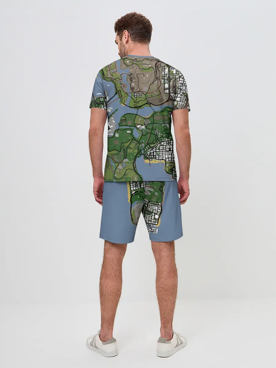 Мужской костюм с шортами / San andreas