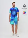 Мужской костюм с шортами / КОСМОС