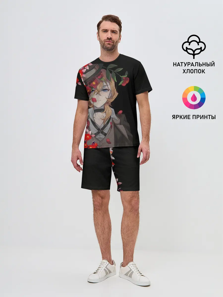 Мужской костюм с шортами / Чуя Накахара. ВЕЛИКИЙ ИЗ БРОДЯЧИХ ПСОВ