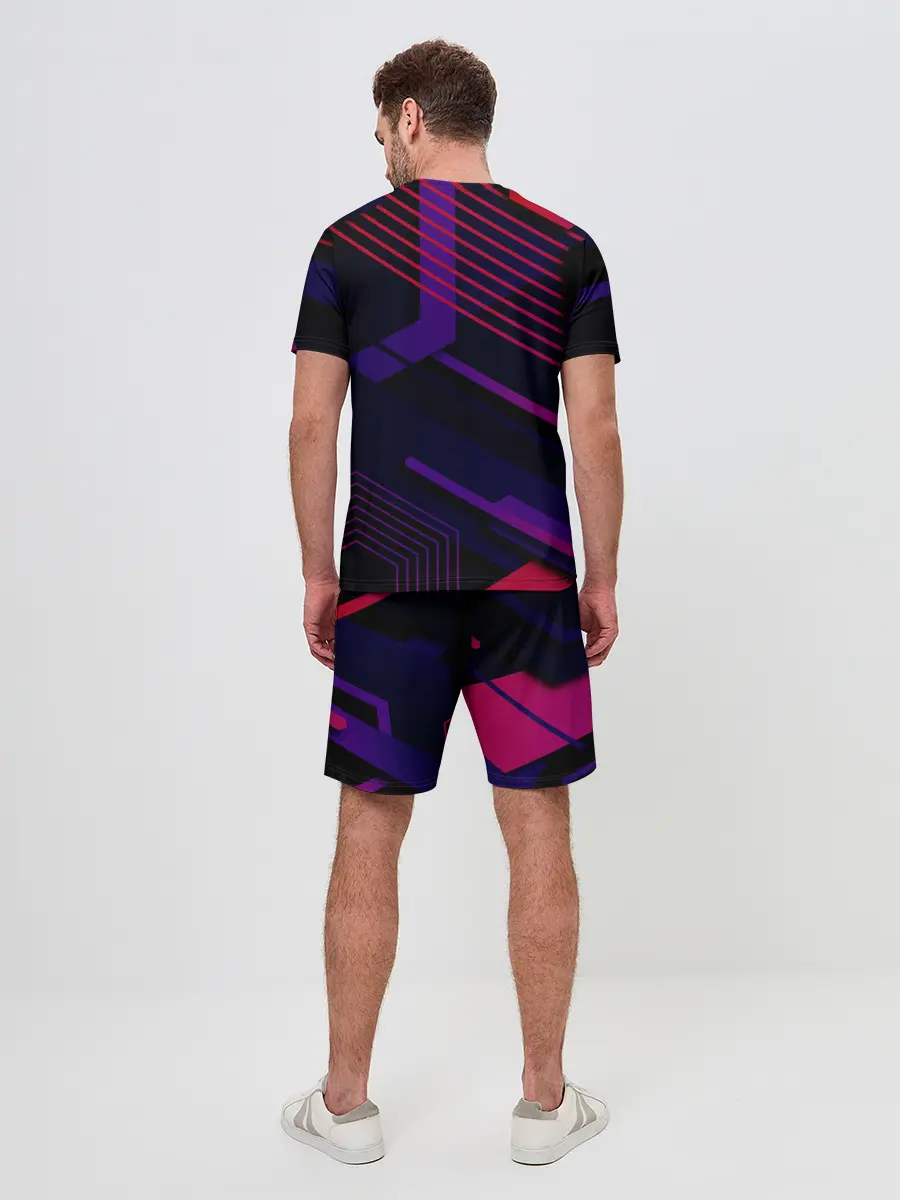 Мужской костюм с шортами / Modern Geometry