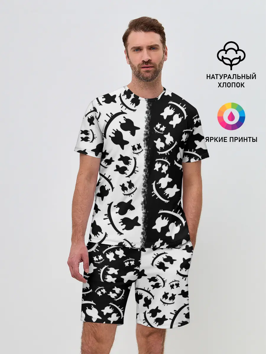 Мужской костюм с шортами / MARSHMELLO