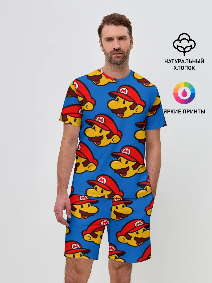 Мужской костюм с шортами / Mario