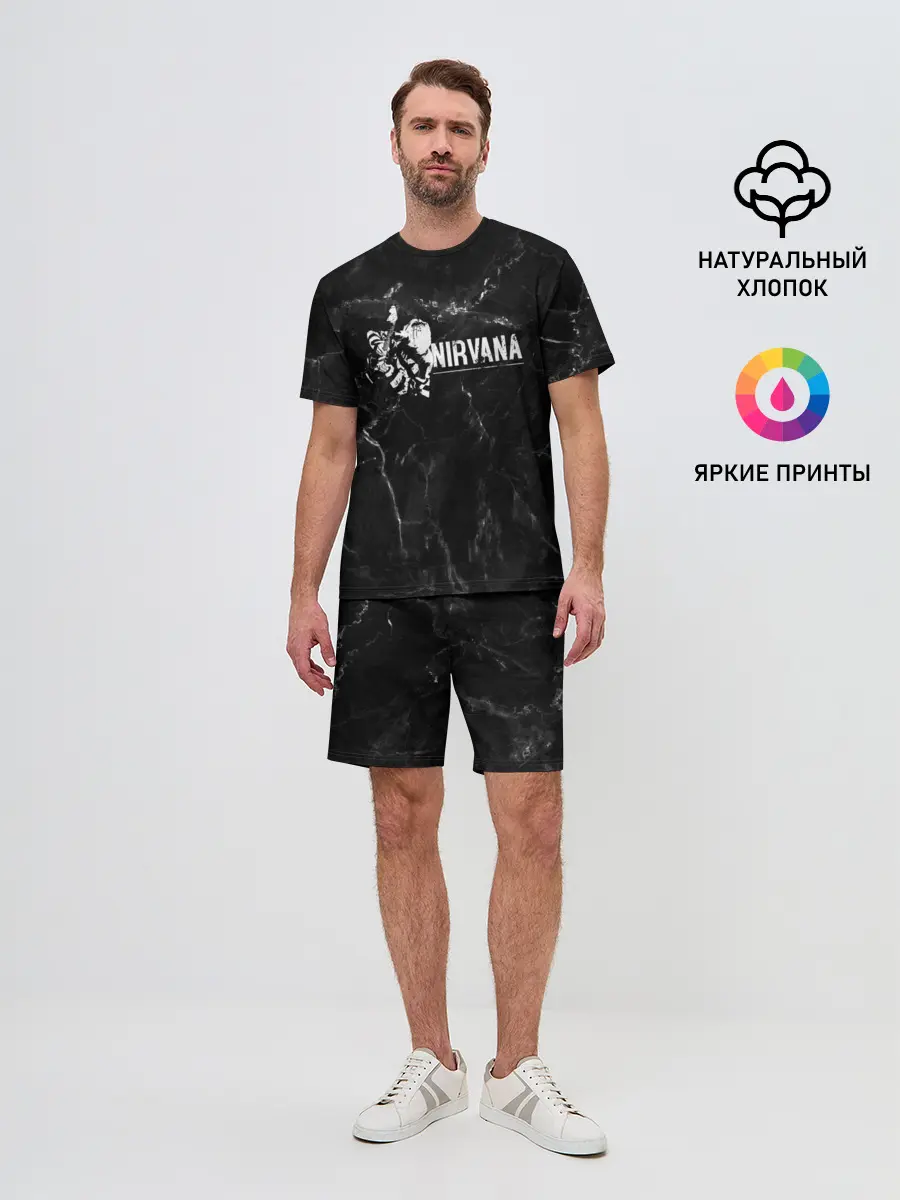 Мужской костюм с шортами / NIRVANA