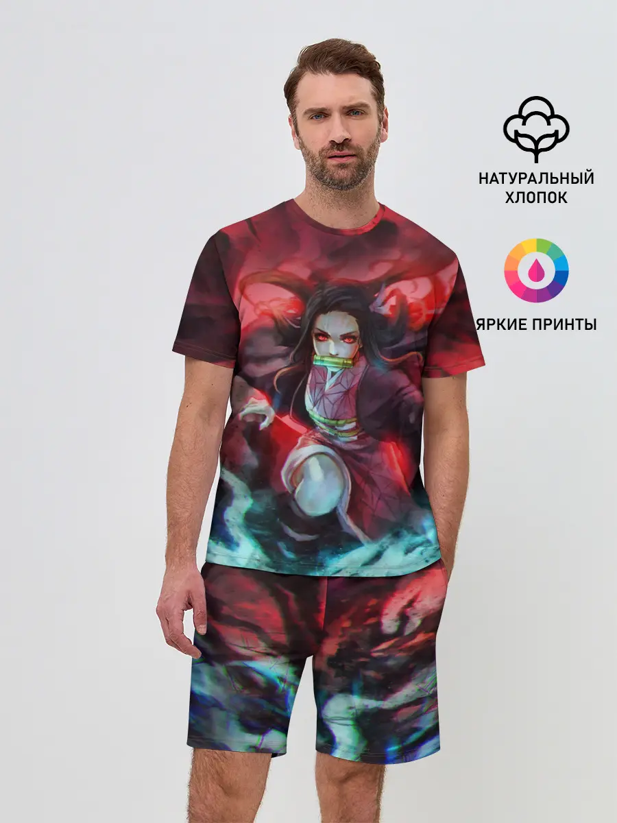 Мужской костюм с шортами / НЕЗУКО КАМАДО