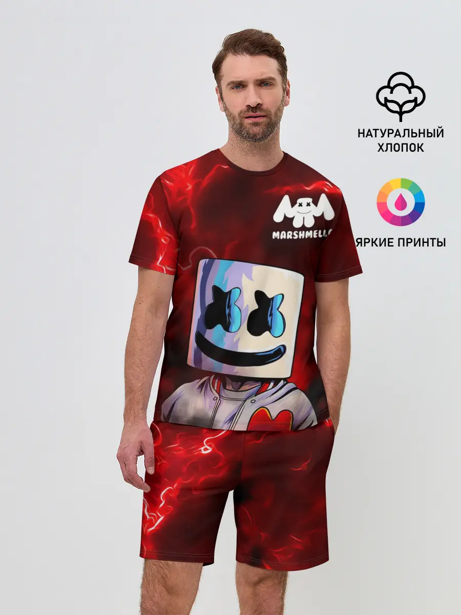 Мужской костюм с шортами / MARSHMELLO
