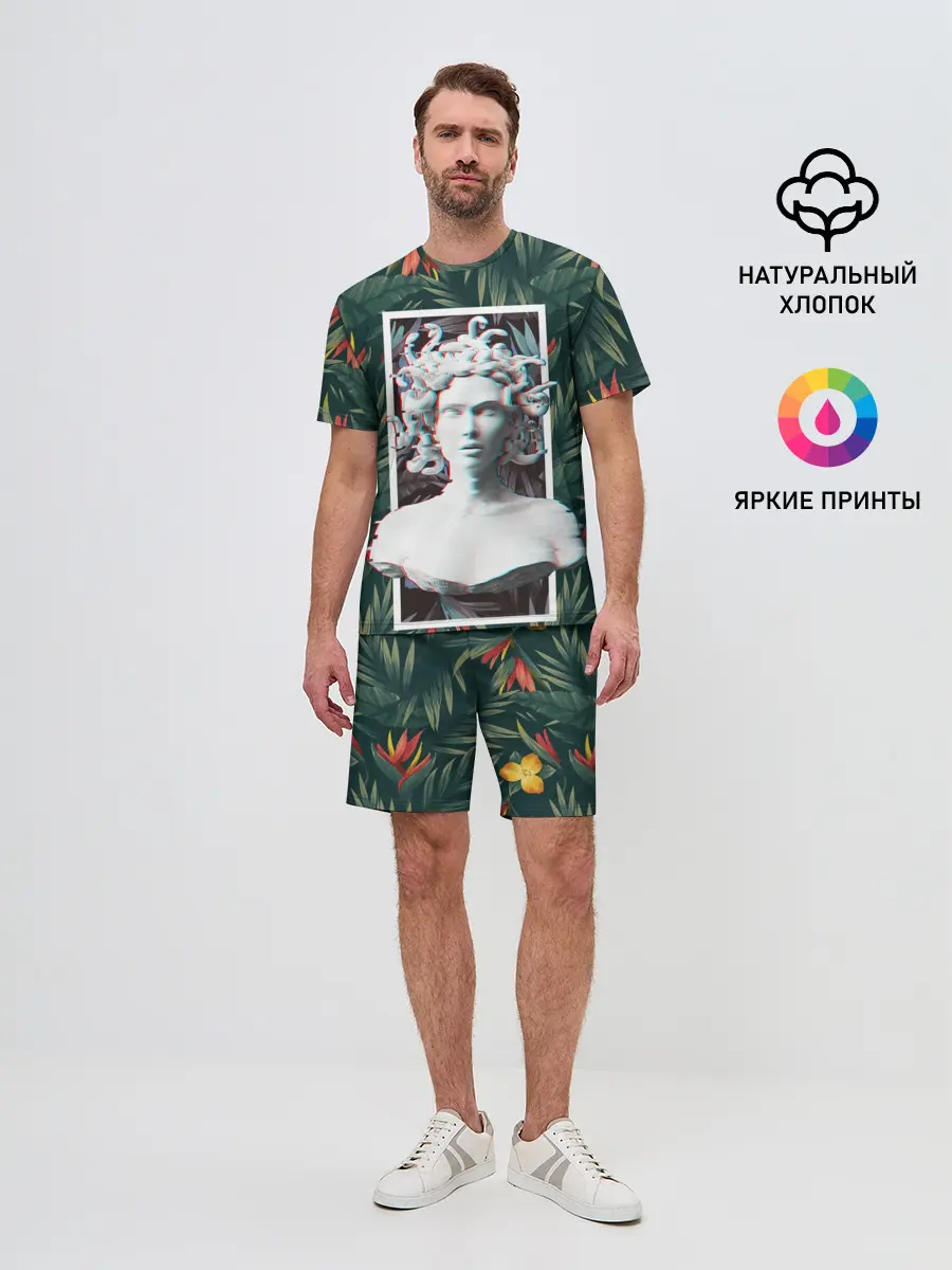 Мужской костюм с шортами / Медуза Горгона