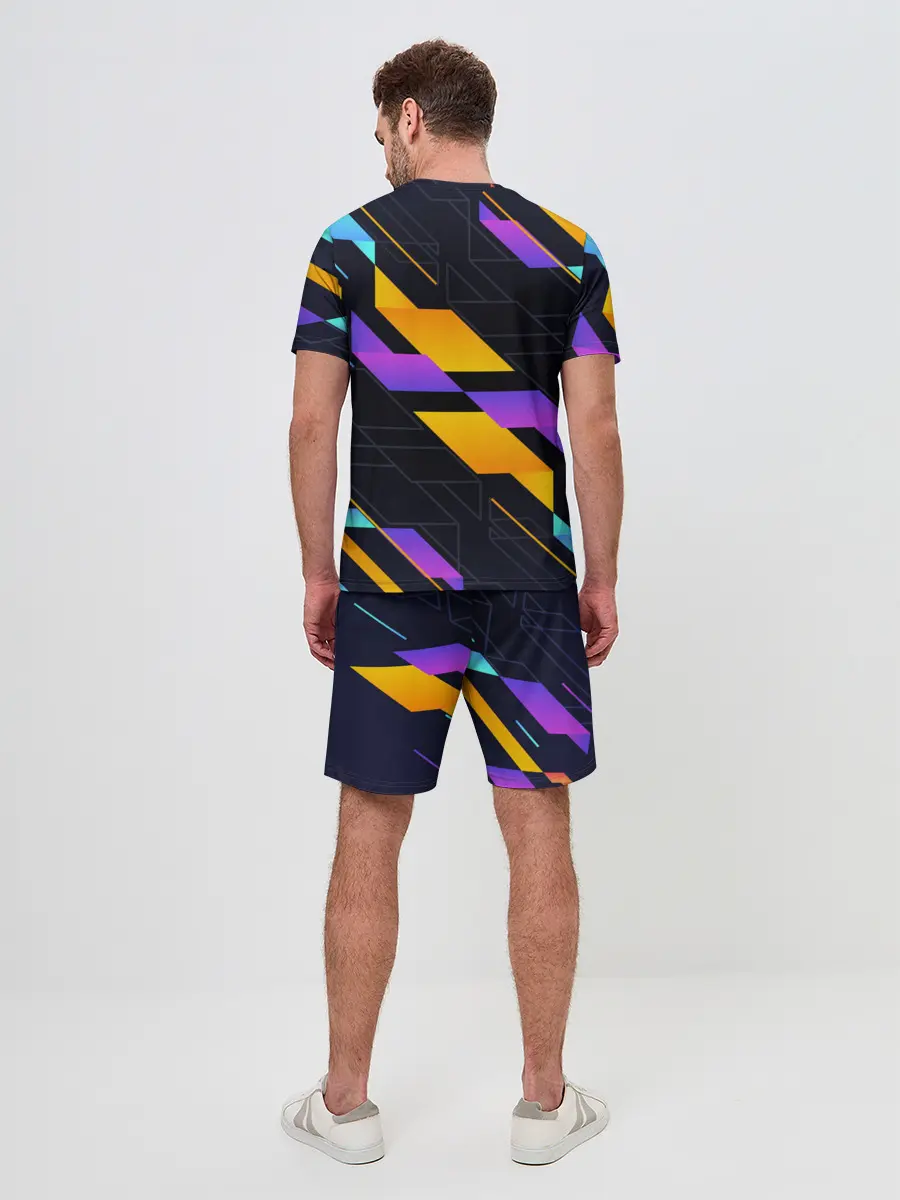 Мужской костюм с шортами / Modern Geometry