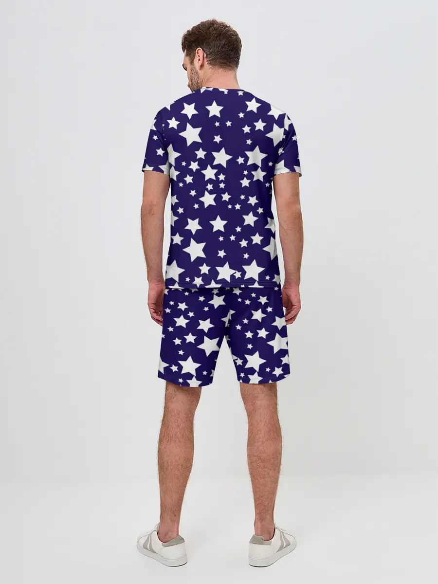 Мужской костюм с шортами / ЗВЕЗДОЧКИ