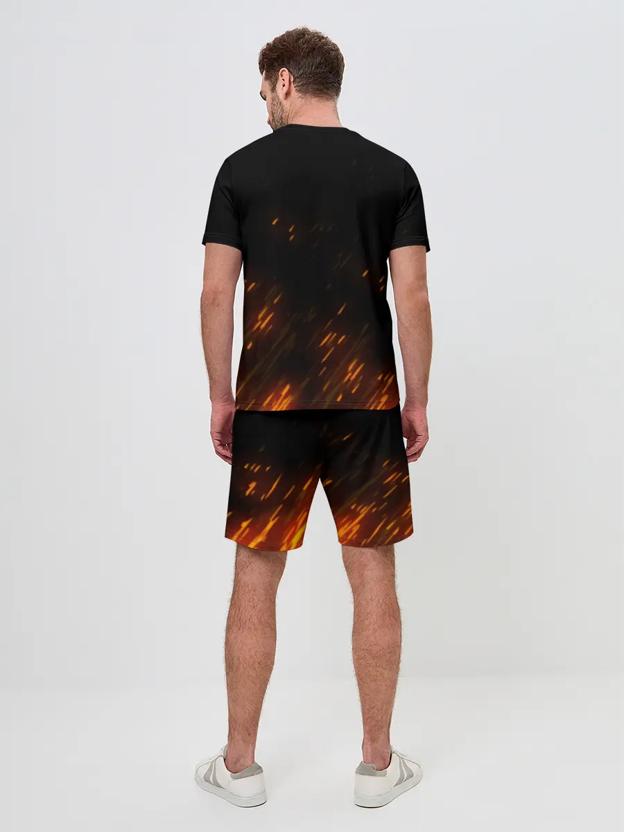 Мужской костюм с шортами / Burning Kamado