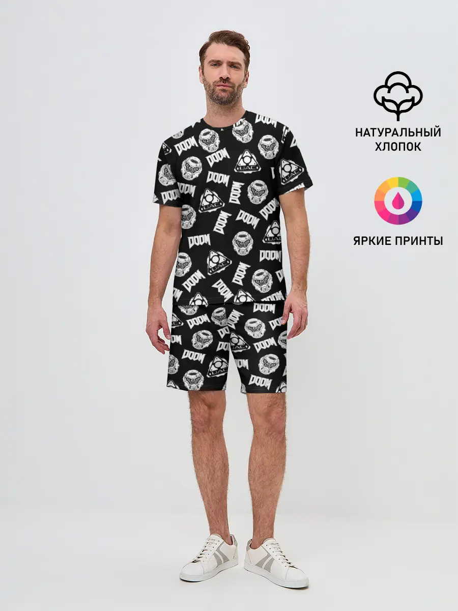 Мужской костюм с шортами / Doom Eternal