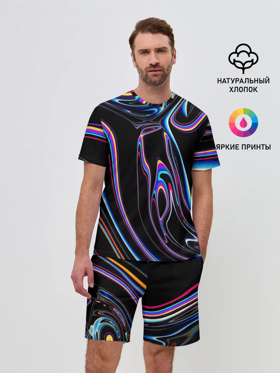 Мужской костюм с шортами / Отражение