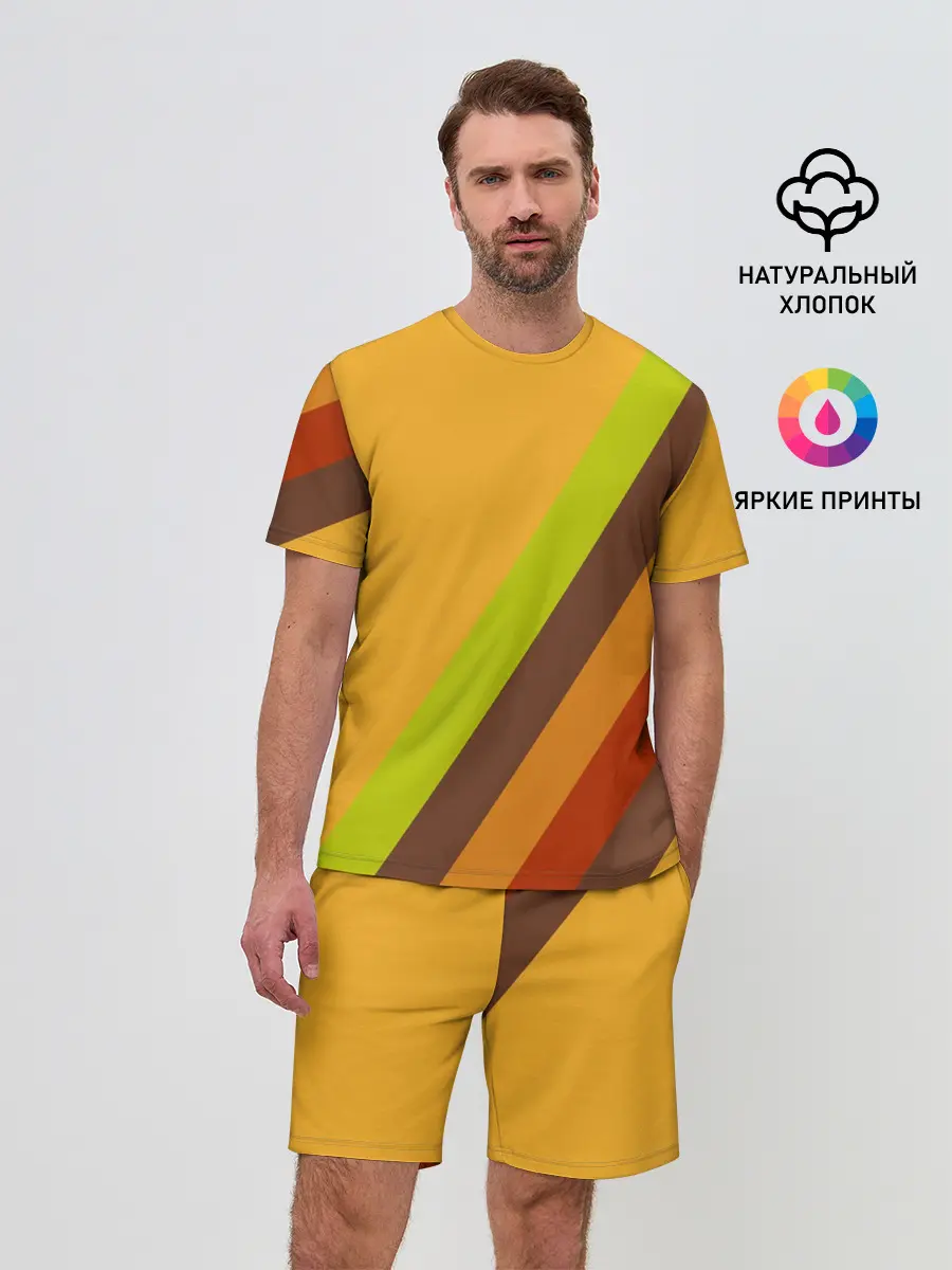 Мужской костюм с шортами / Fortnite Doggo