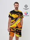 Мужской костюм с шортами / orange cheeky rust