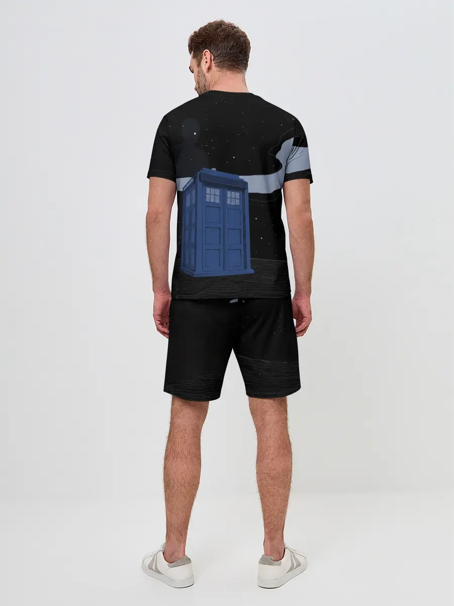 Мужской костюм с шортами / ТАРДИС