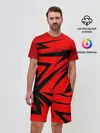 Мужской костюм с шортами / Swift red pointer