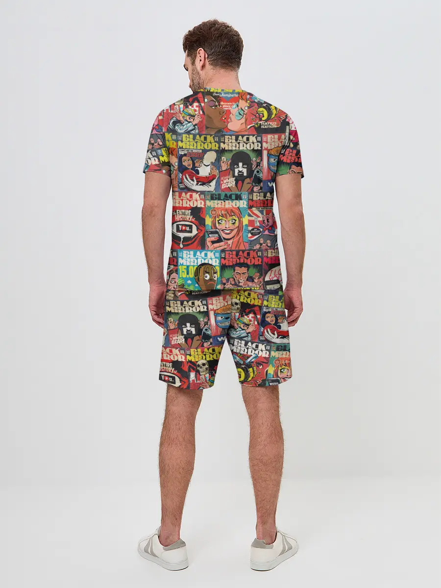 Мужской костюм с шортами / ЧЕРНОЕ ЗЕРКАЛО