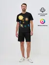 Мужской костюм с шортами / Солнечная Система