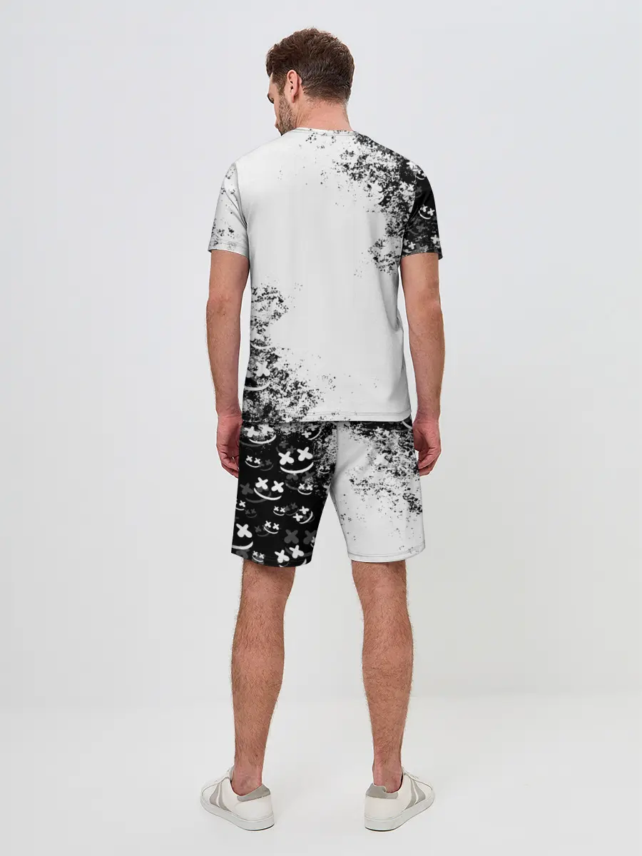 Мужской костюм с шортами / Fortnite & Marshmello