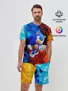 Мужской костюм с шортами / SONIC