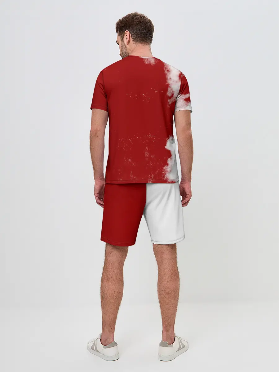 Мужской костюм с шортами / Im on the highway to hell AC/DC