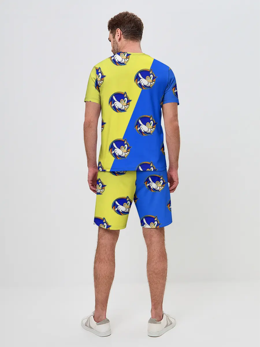 Мужской костюм с шортами / Sonic - Соник