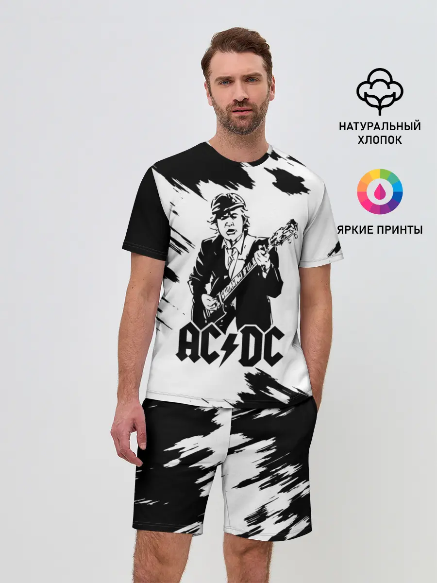 Мужской костюм с шортами / AC/DC