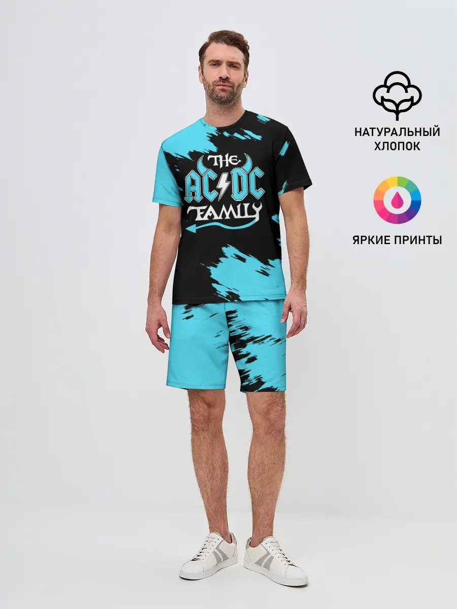 Мужской костюм с шортами / The AC/DC famely