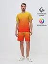 Мужской костюм с шортами / Оранж