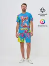 Мужской костюм с шортами / Sonic