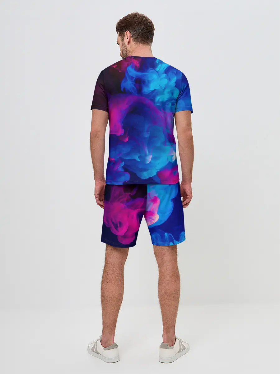 Мужской костюм с шортами / НЕОНОВЫЙ ДЫМ