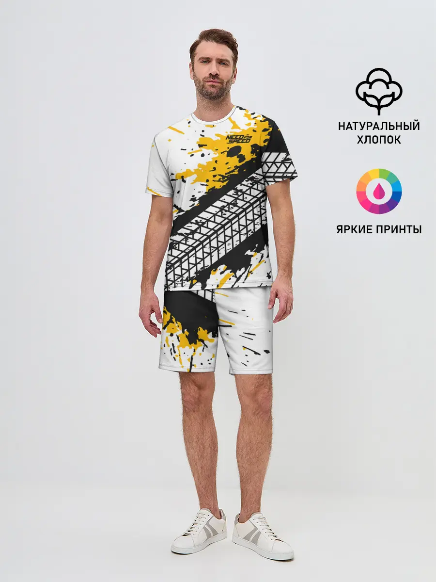 Мужской костюм с шортами / Need for Speed